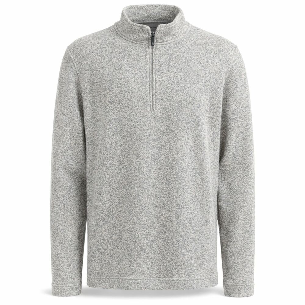 VAN HEUSEN CLASSIC FIT CASUAL WARM PULLOVER QUARTER ZIP SWEATER SIZE LARGE